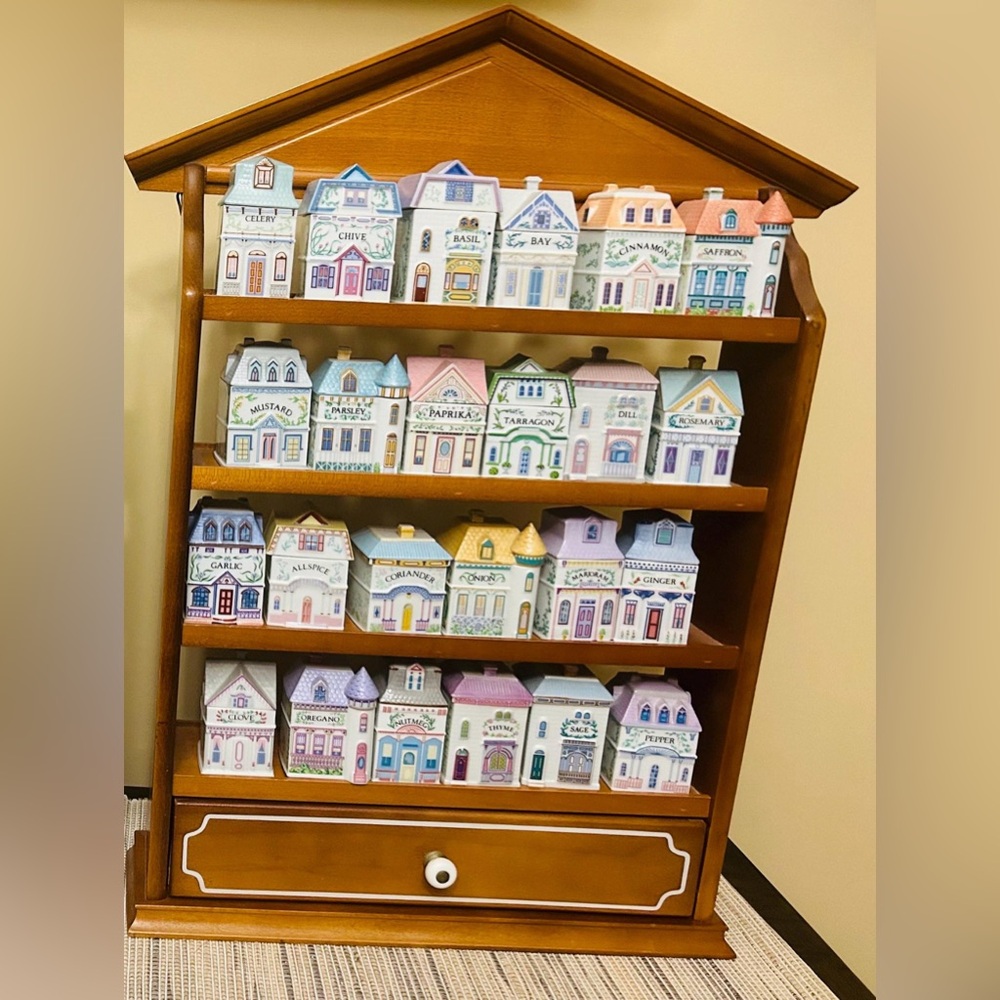 Lenox Spice Village spice rack
